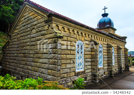 Hatgashima Tenshudo Shinjo Goto Goto Islands淹沒了Kirishitan 34246542