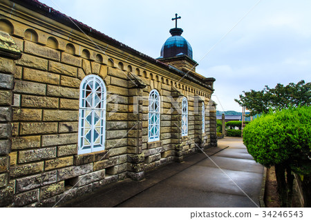 Hatgashima Tenshudo Shinjo Goto Goto Islands淹沒了Kirishitan 34246543