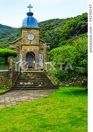 Hatgashima Tenshudo Shinjo Goto Goto Islands淹沒了Kirishitan 34246547