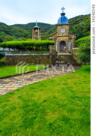 Hatgashima Tenshudo Shinjo Goto Goto Islands淹沒了Kirishitan 34246548