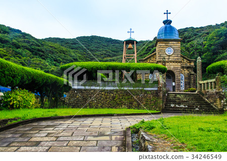 Hatgashima Tenshudo Shinjo Goto Goto Islands淹沒了Kirishitan 34246549