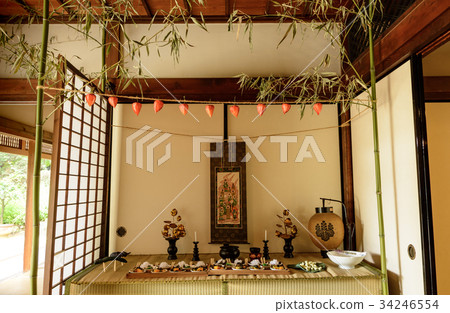 傳統的貨架裝飾 傳統的貨架裝飾 34246554