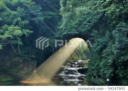 千葉縣深溝瀑布龜井洞 34247903