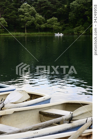 Lake in the forest Lake in the forest 34249958