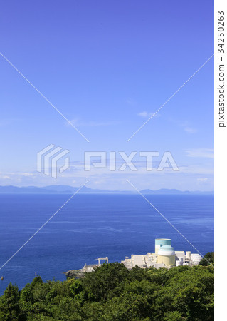 Iyo Pass and Ikata Nuclear Power Plant Iyo Pass and Ikata Nuclear Power Plant 34250263