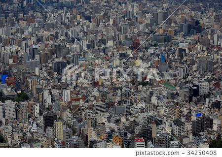 東京Skytree觀景台的東京風景 34250408