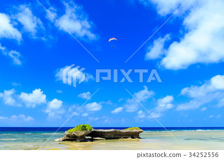 Okinawa Prefecture Yomitan Village Toguchi Beach Okinawa Prefecture Yomitan Village Toguchi Beach 34252556