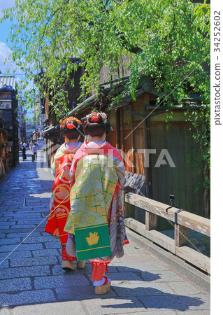 祗園Tatsumi橋和Maiko 34252602
