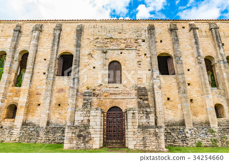World Heritage Site Santa Maria del Naranco Church Spain Oviedo 34254660