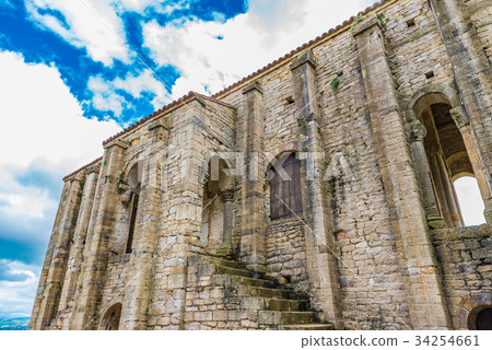 World Heritage Site Santa Maria del Naranco Church Spain Oviedo World Heritage Site Santa Maria del Naranco Church Spain Oviedo 34254661