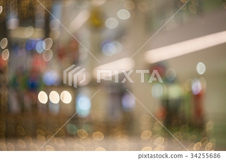 Out of focus swirly bokeh for background Out of focus swirly bokeh for background 34255686