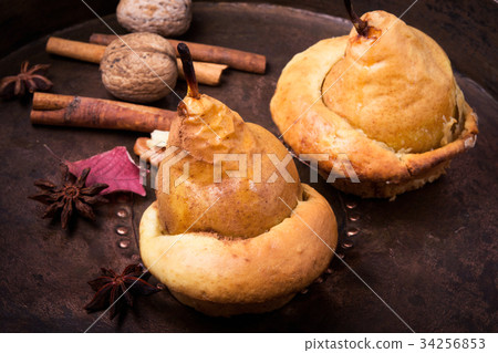 Autumn Baked Pear 34256853