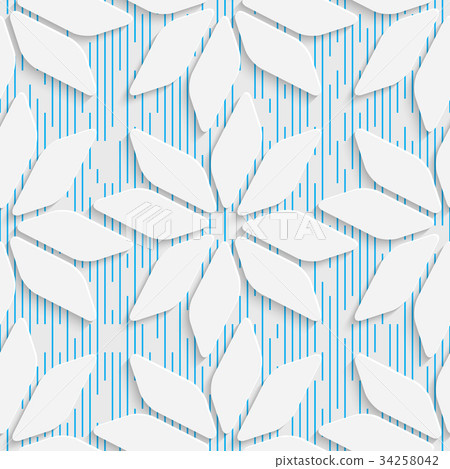 Seamless Star Pattern. Wrapping Background 34258042