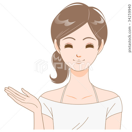 Young woman 34259940