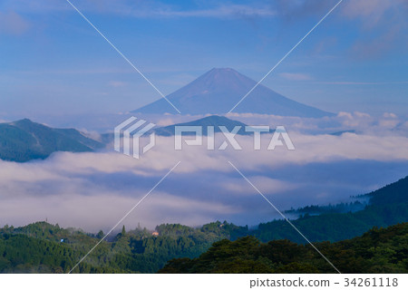 從Unkai海的Hakone Oimiyama，Ashino湖和富士山出發 34261118
