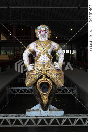 Krabi Prap Muang Man Barge, Thai National Museum  34261402