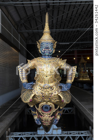 Asura Vayuphak Barge in National Museum, Thailand Asura Vayuphak Barge in National Museum, Thailand 34261442