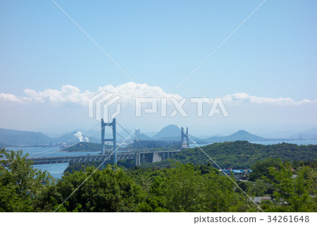 從Inba山看到的Seto Ohashi 1 34261648