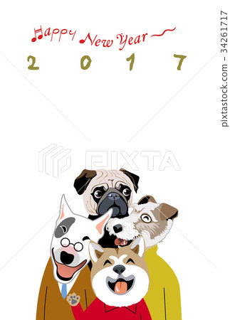  New Year's card 34261717