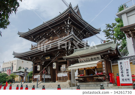 Sangoku的Sanmon第33位，第24小方位，Nakayama寺 34261730