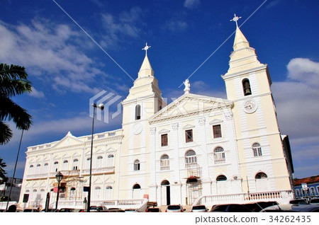 World Heritage Site San Luis Historic District Don Pedro II Square and See Church 34262435