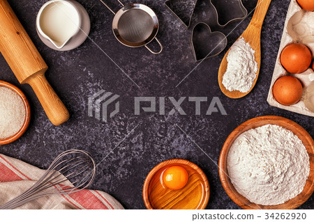 Ingredients for baking Ingredients for baking 34262920