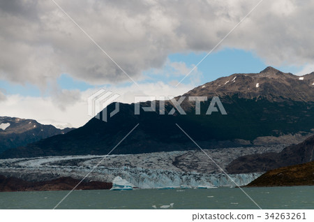 The Viedma Glacier near El Chalten The Viedma Glacier near El Chalten 34263261