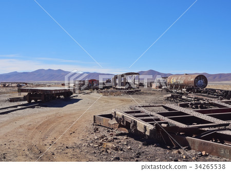 Train Cemetery in Uyuni 34265538