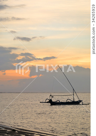 Nusa Dua的早晨在巴厘島 34265919