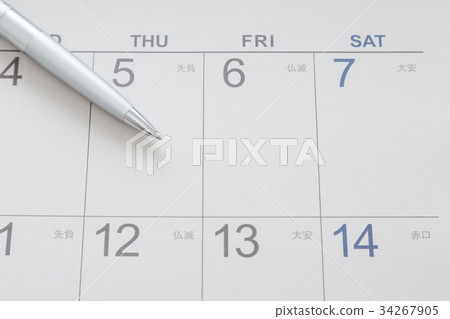 日曆 日曆 34267905
