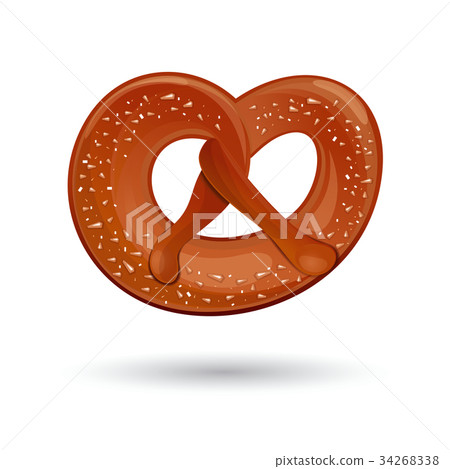 Fresh tasty Pretzel for Oktoberfest 34268338