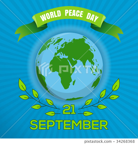World Peace Day poster design World Peace Day poster design 34268368