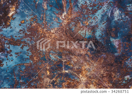 Rusty metal surface. 34268751