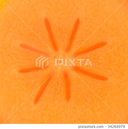 Persimmon slice Persimmon slice 34268979