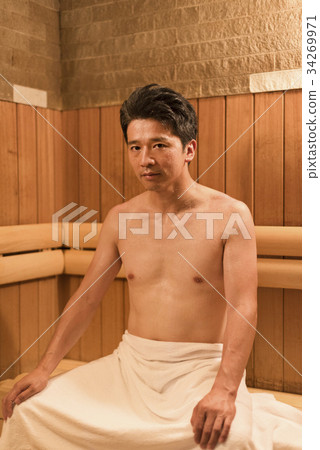 Middle men's sauna public bath 34269971