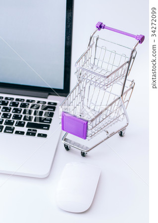 購物車,電腦,線上購物,Shopping cart,computer,Online shopping 購物車,電腦,線上購物,Shopping cart,computer,Online shopping 34272099