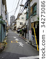 Residential area in sendagi district, Tokyo, japan 34273086