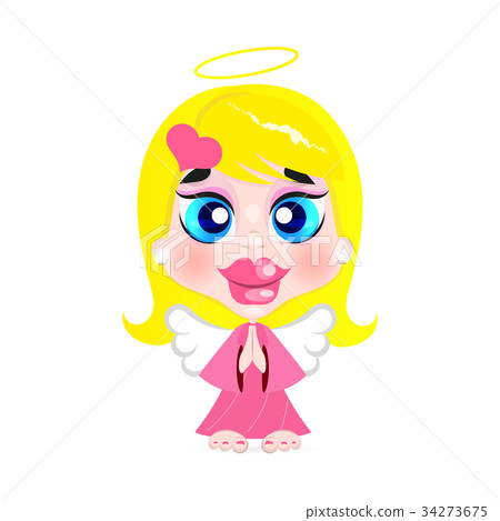 Little Girl Angel Little Girl Angel 34273675