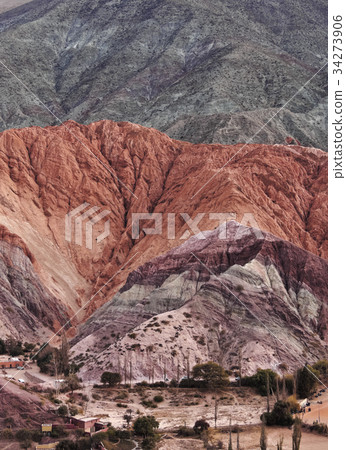 Purmamarca and Hill of Seven Colours in Argentina 34273906