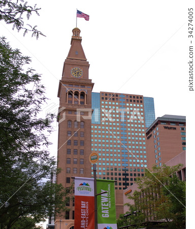 丹佛，科羅拉多，美國街市風景 34274005