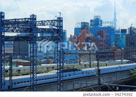 TRAINSUITE Shikishima and Tokyo Sky Tree 34274392