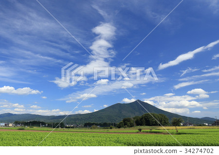 筑波山 图库照片