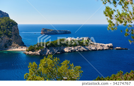 Puerto de San Miguel of Ibiza. Spain 34274767