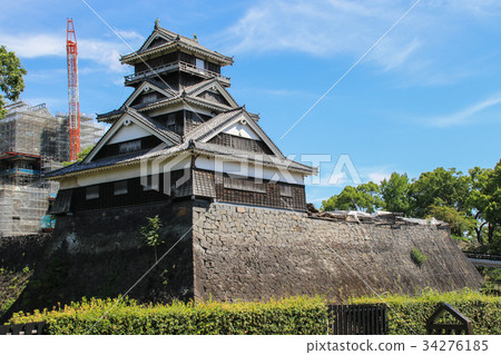 Kumamoto Castle Utosu (after Kumamoto earthquake) 34276185
