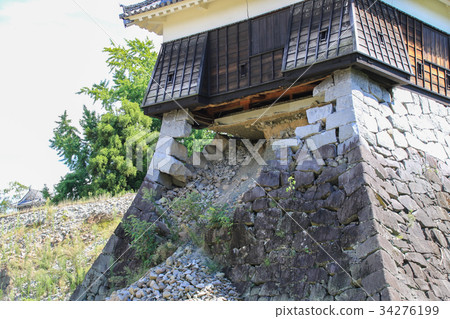 熊本城堡（熊本地震之後） 34276199