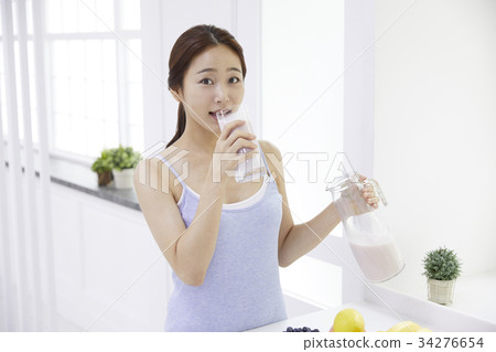 生活，休息，韓國美 34276654