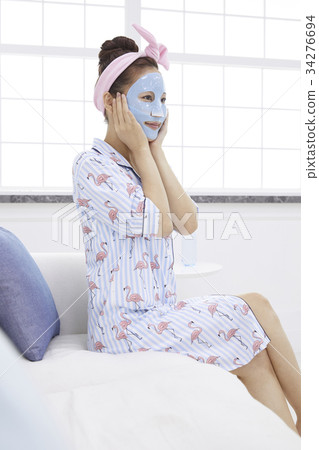 生活，休息，美容，韓國美 34276694