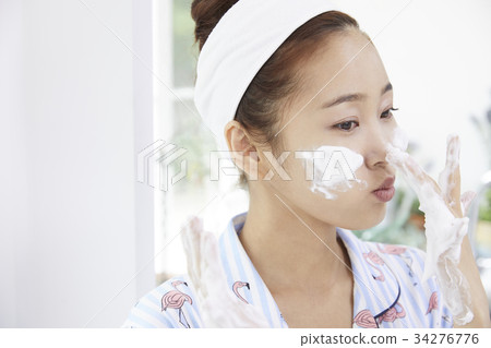 生活，休息，美容，韓國美 34276776