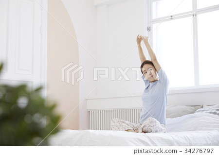 生活，休息，健康，韓國美 34276797