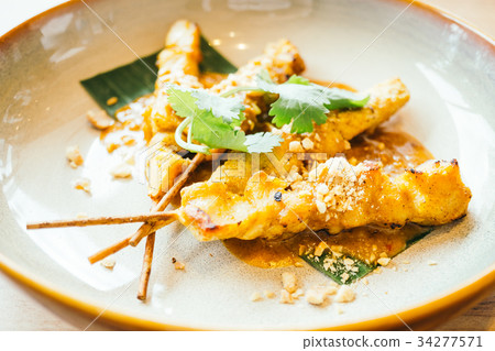 Chicken satay Chicken satay 34277571